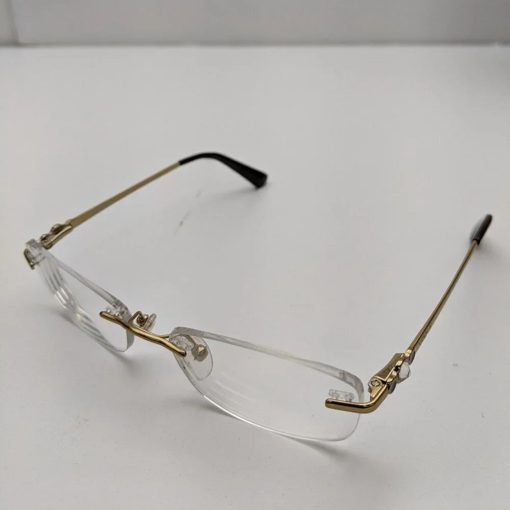 🕶️ Vogue VO3956-BI 848 Rimless Eyeglasses 51/17-135 / JLE308🕶️​